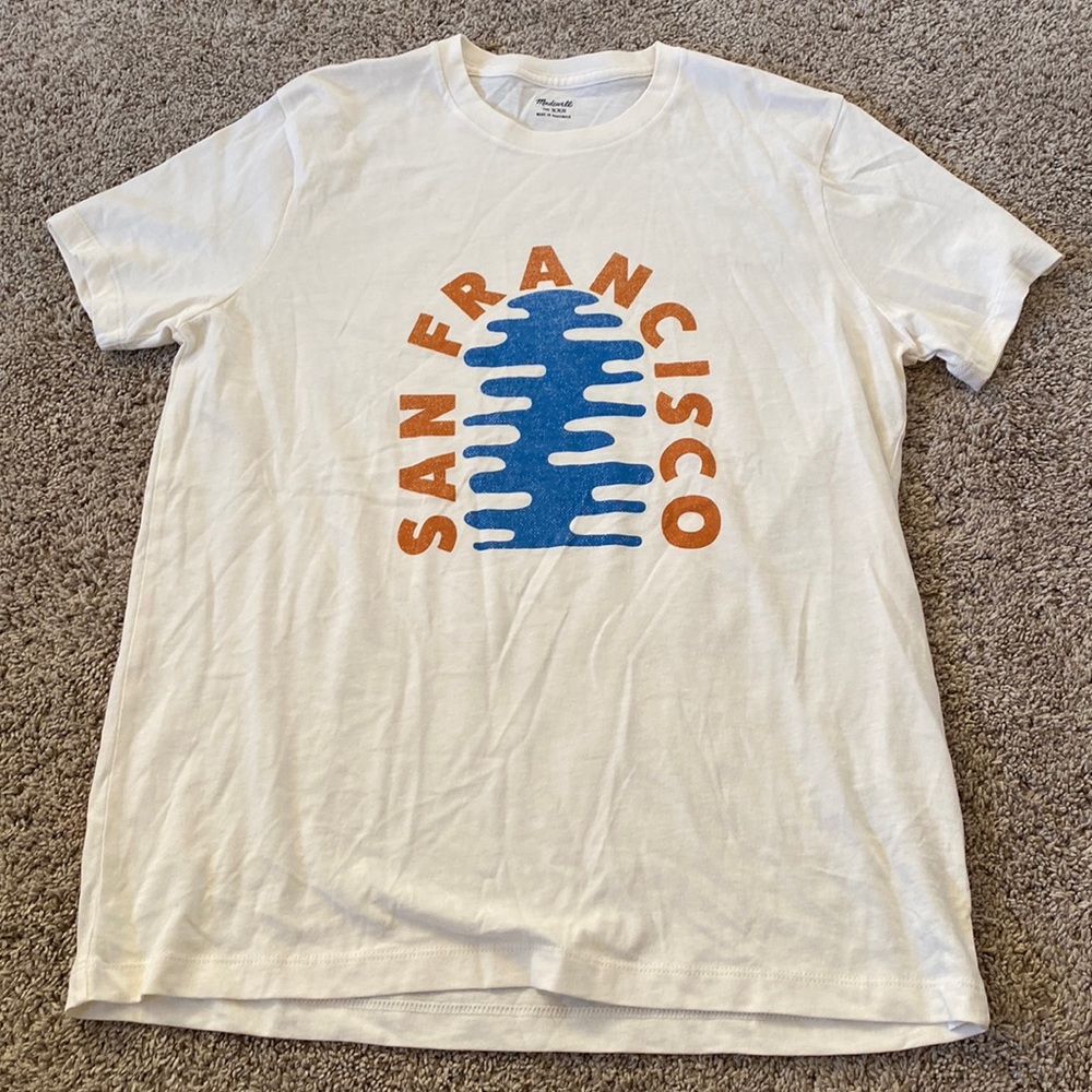 Madewell San Fransisco oversized tee